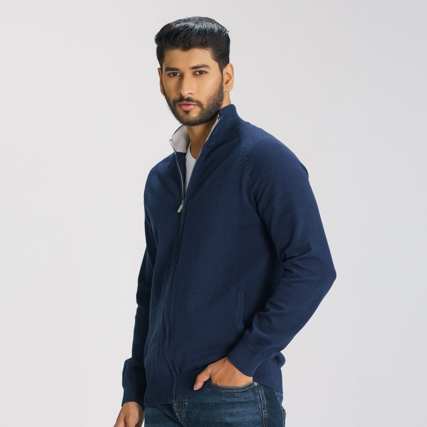Men’s Navy Cardigan