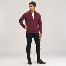 Load image into Gallery viewer, Mens Maroon Cardigan
