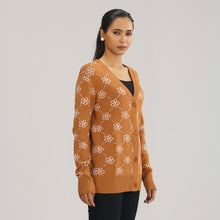 Load image into Gallery viewer, Women’S Brown Cardigan
