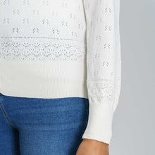 Load image into Gallery viewer, Women’s White Sweater Shrug
