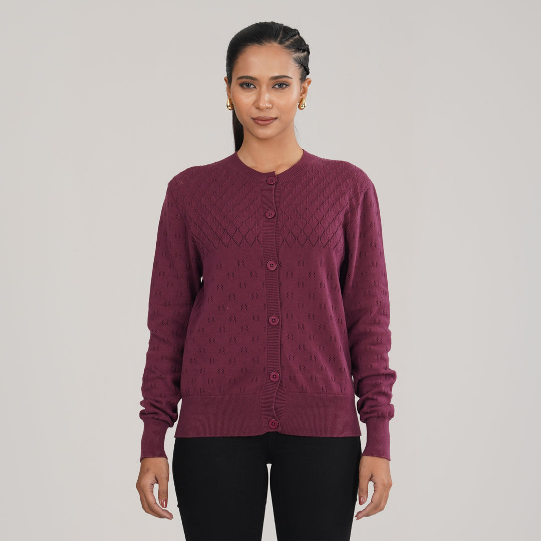 Women’s Maroon Sweater