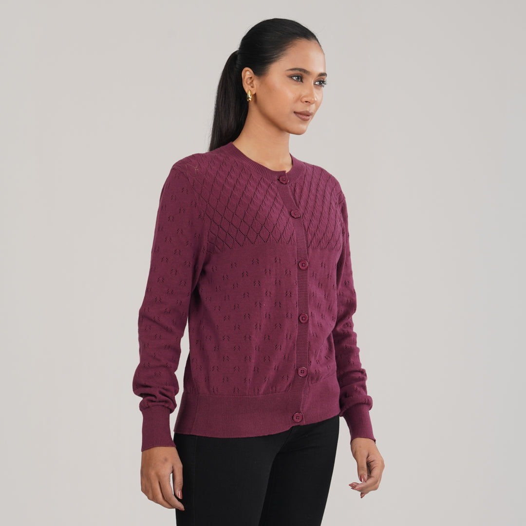 Women’s Maroon Sweater