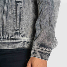 Load image into Gallery viewer, Men&#39;s Grey Denim Jacket
