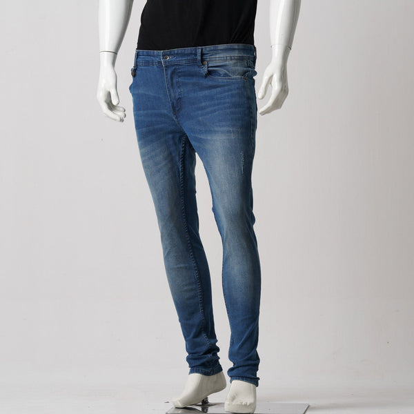 MENS DENIM PANT-BLUE