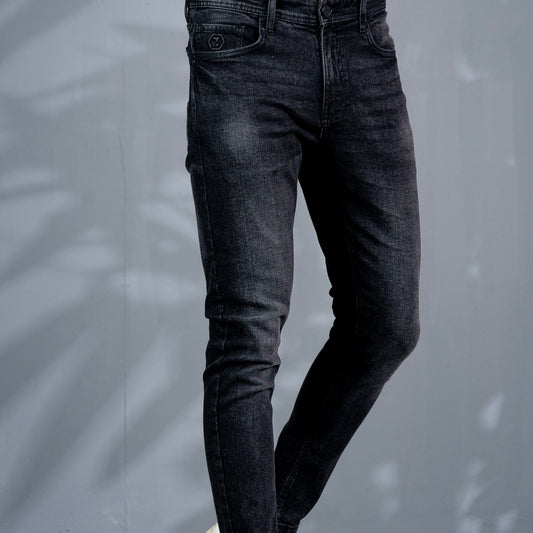 Mens  Black Denim