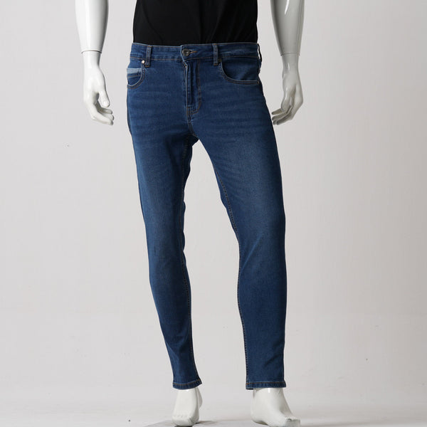 MENS DENIM PANT-BLUE