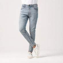 Load image into Gallery viewer, MENS DENIM LONG PANT-LIGHT BLUE
