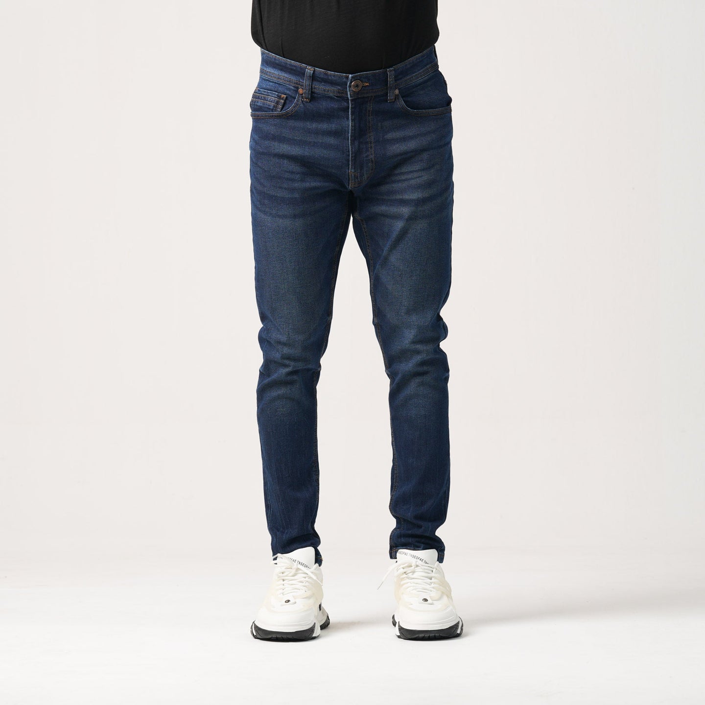 MENS DENIM LONG PANT-BLUE