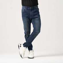 Load image into Gallery viewer, MENS DENIM LONG PANT-DARK BLUE
