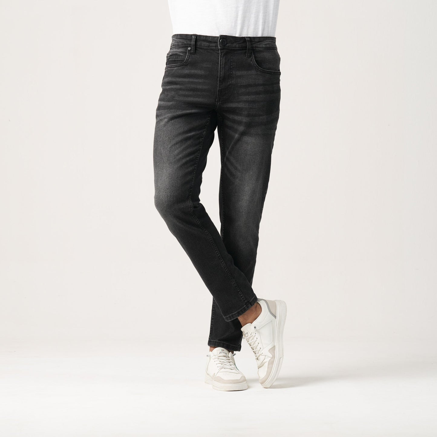 Mens Black Denim