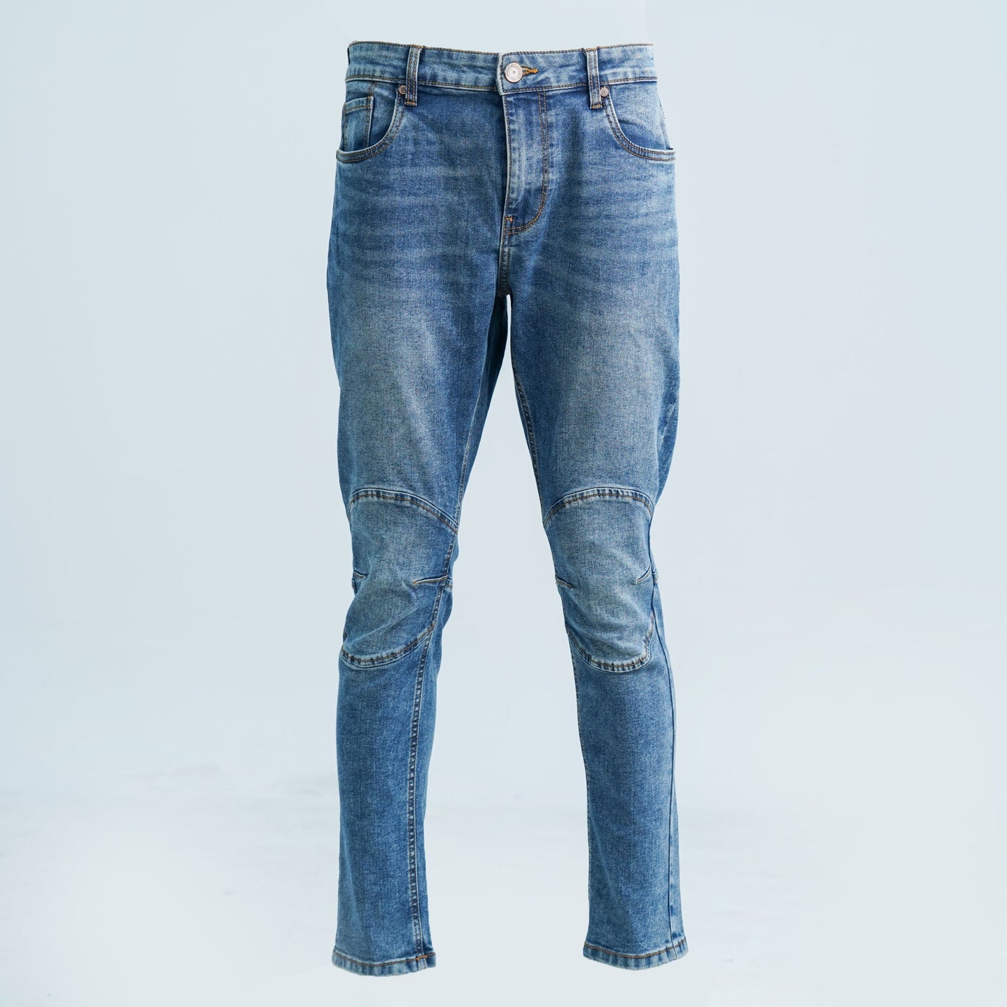Men's Blue Denim Long Pant