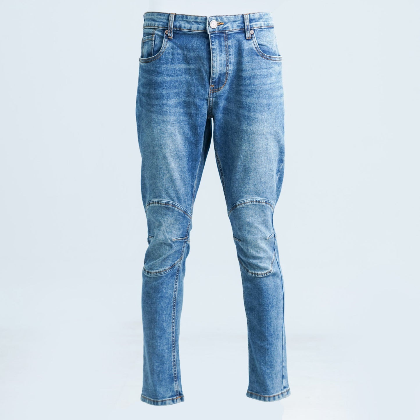 Men's Blue Denim Long Pant