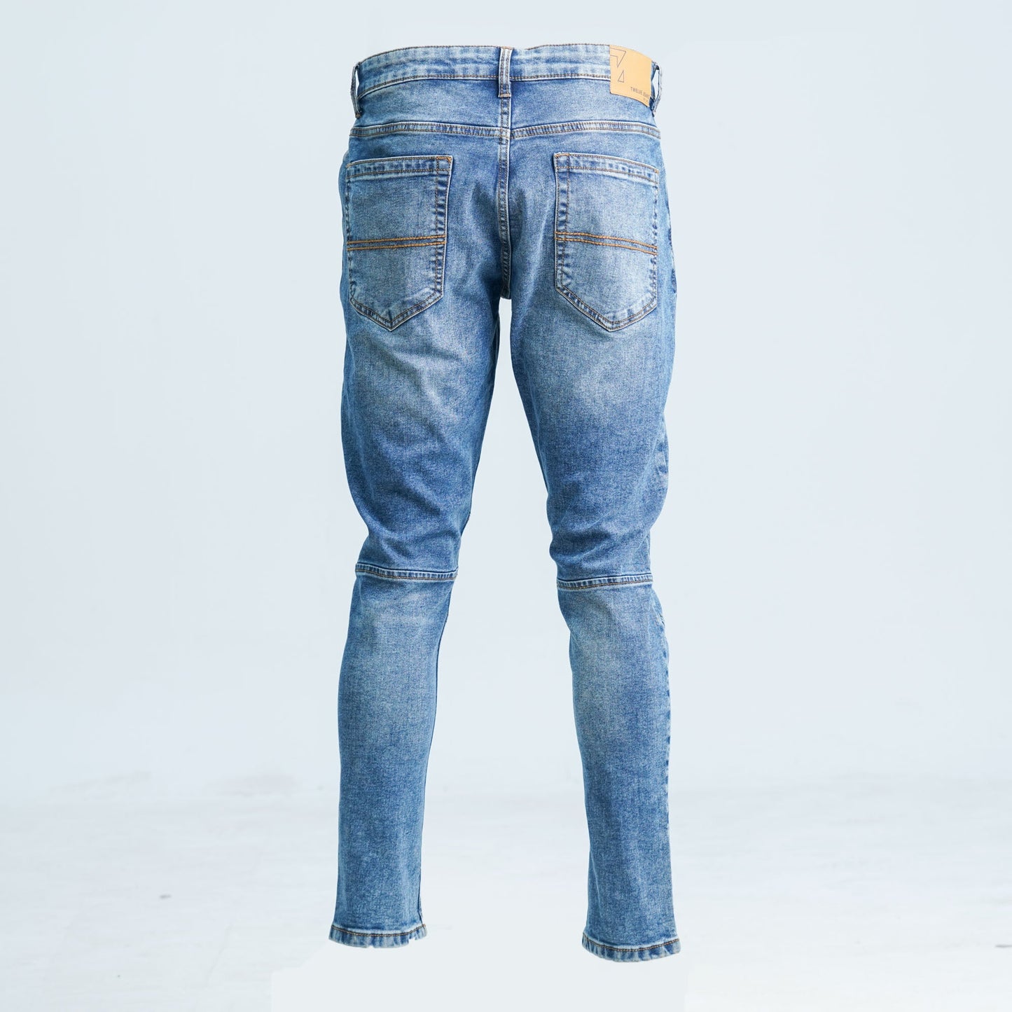 Men's Blue Denim Long Pant