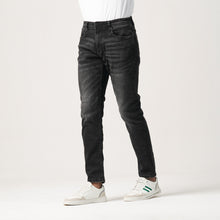 Load image into Gallery viewer, MENS DENIM LONG PANT-BLACK
