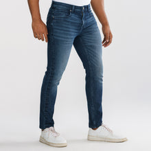 Load image into Gallery viewer, Men&#39;s Dark Blue Denim Pants
