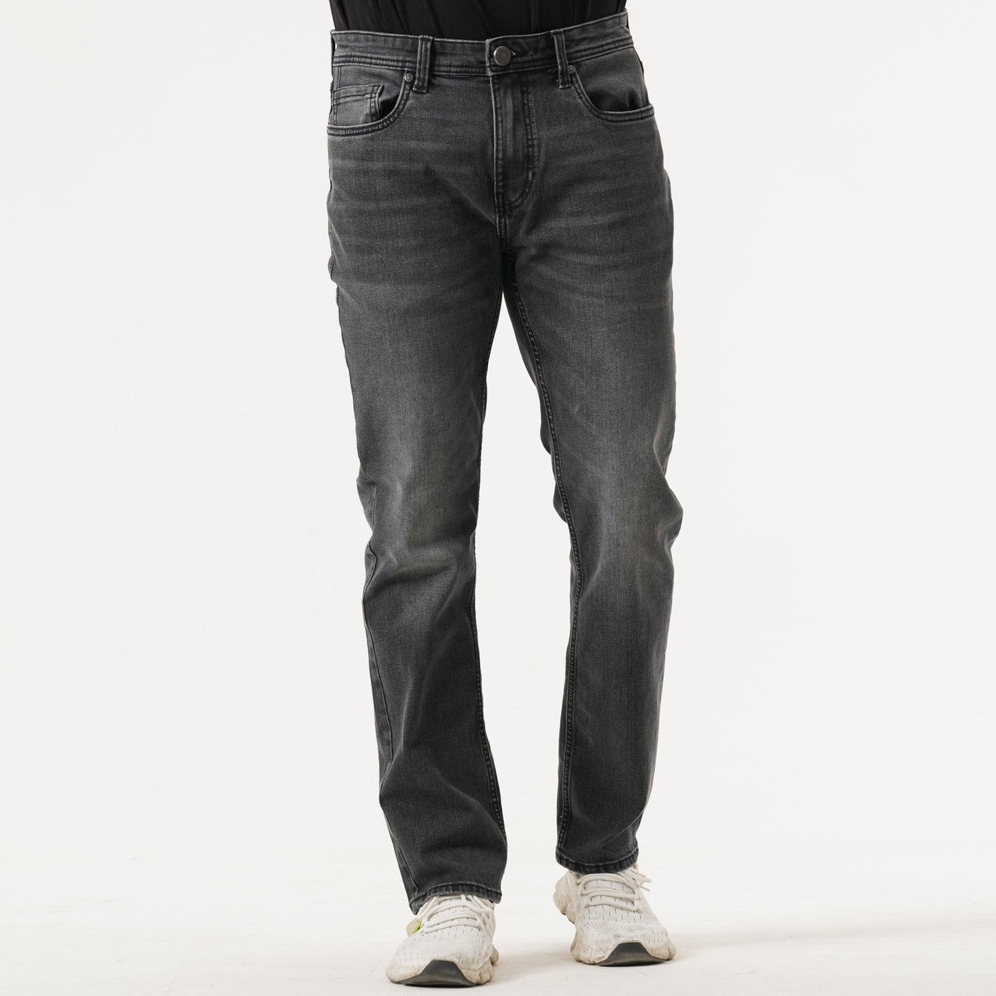 Mens Light Grey Denim Pants
