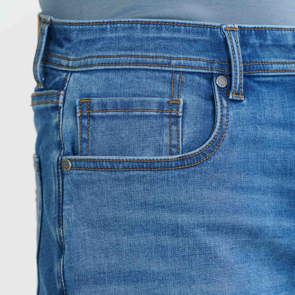 Men's Blue Denim Pants