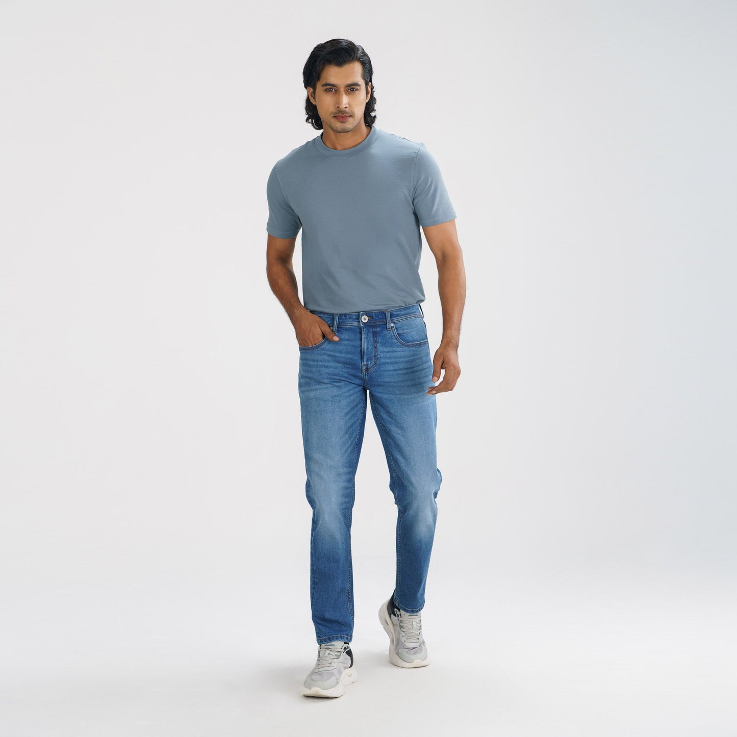 Men's Blue Denim Pants