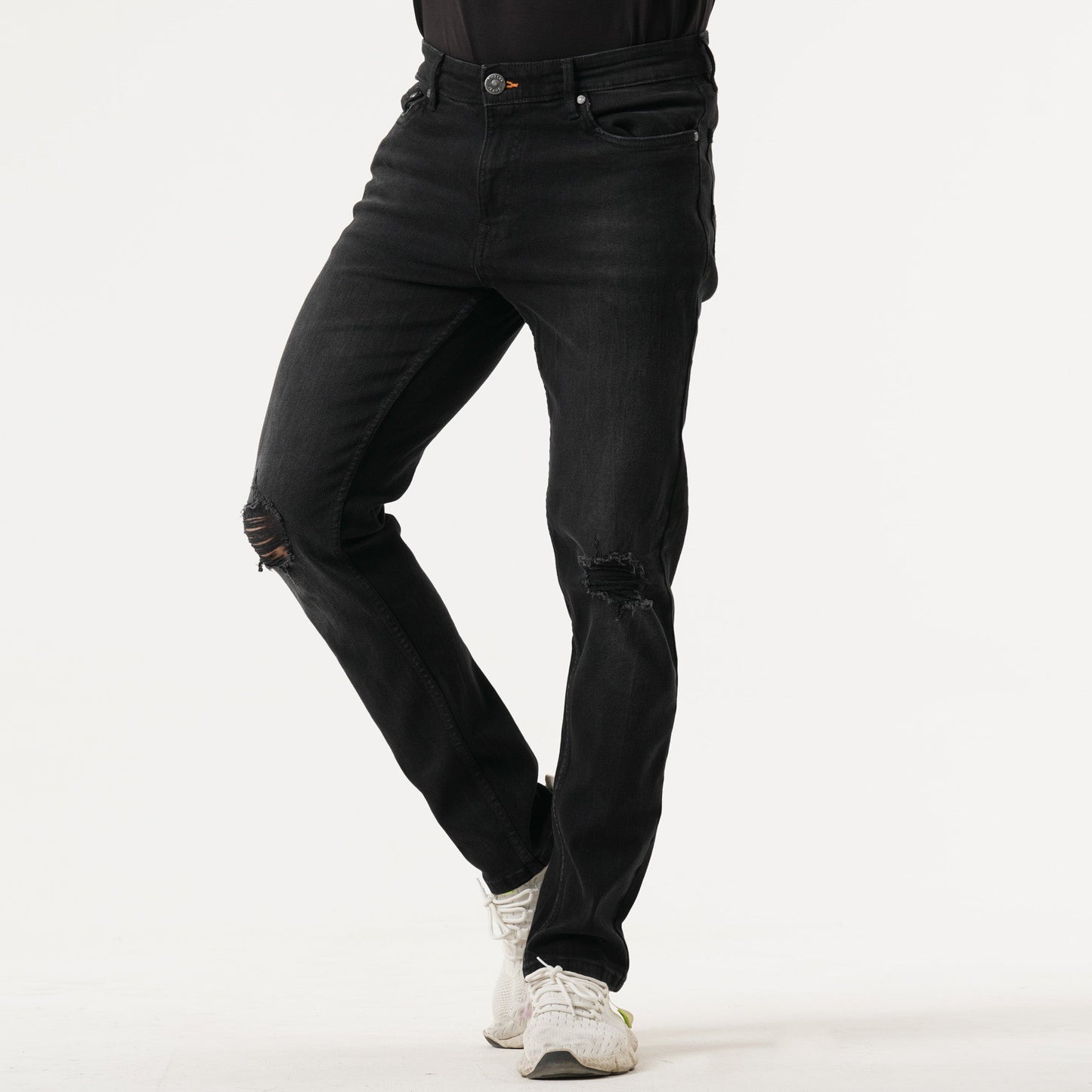 Mens Black Denim