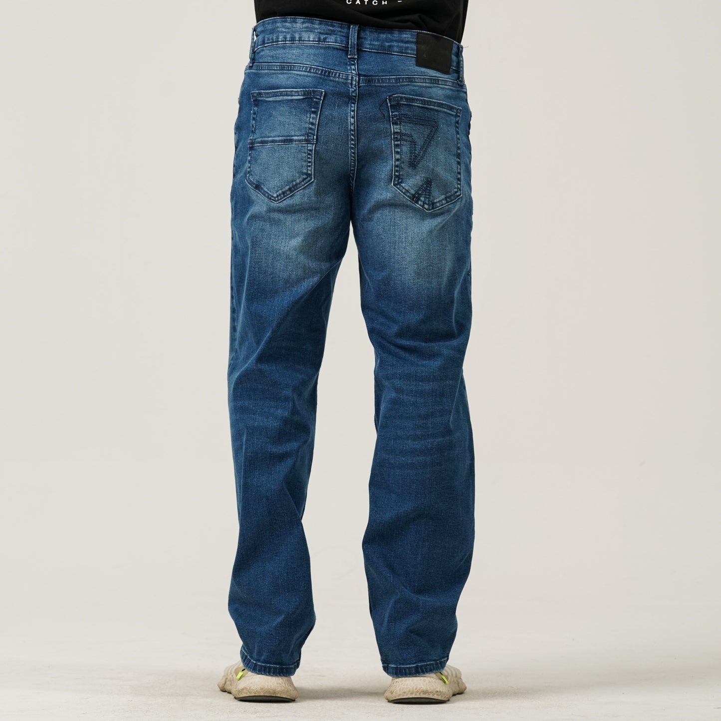 Mens Dark Blue Denim