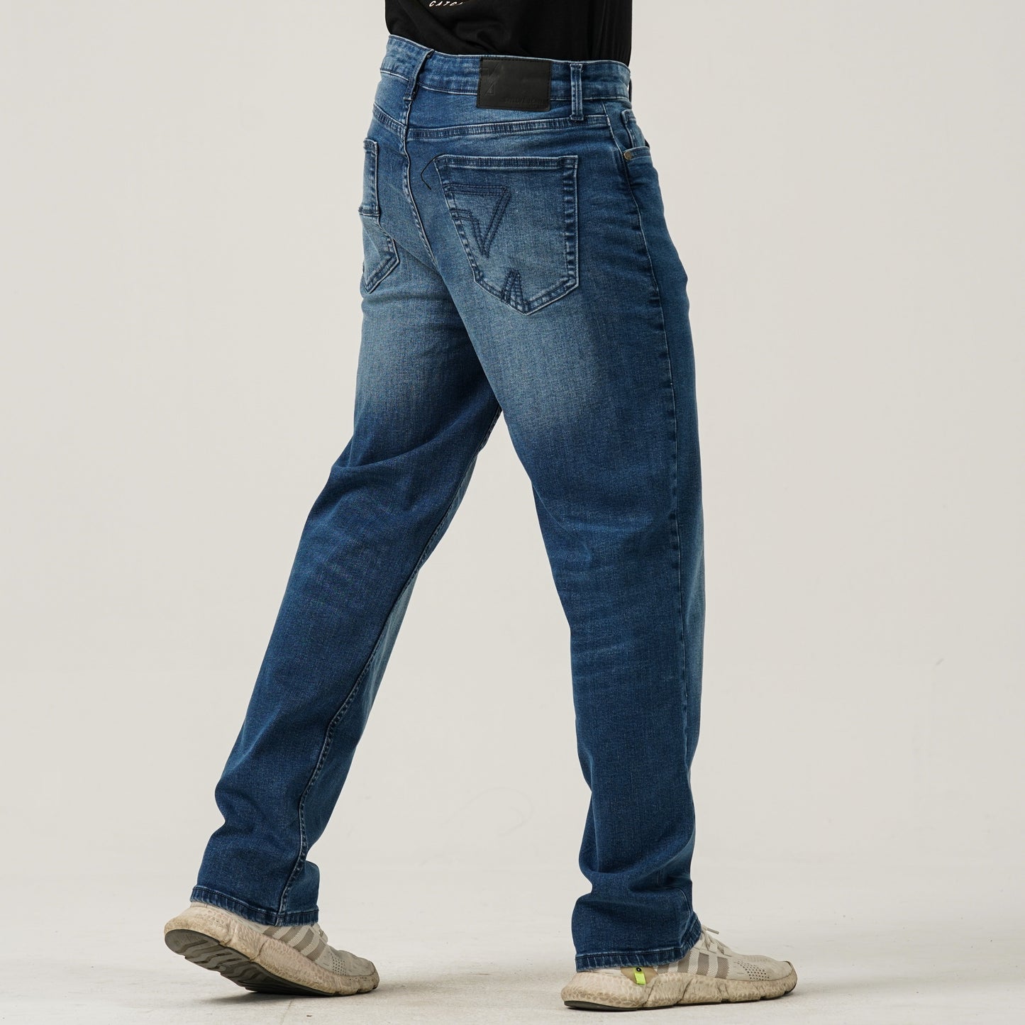 Mens Dark Blue Denim