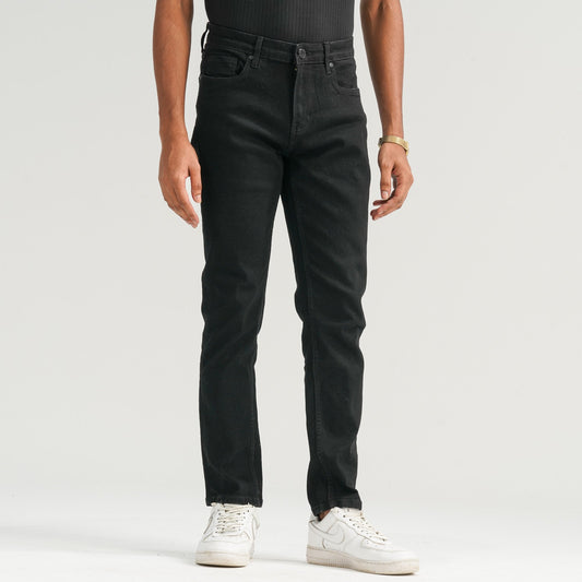 Mens Black Denim Pant