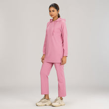 Load image into Gallery viewer, Women&#39;s Pink Hoodie Joggers Set
