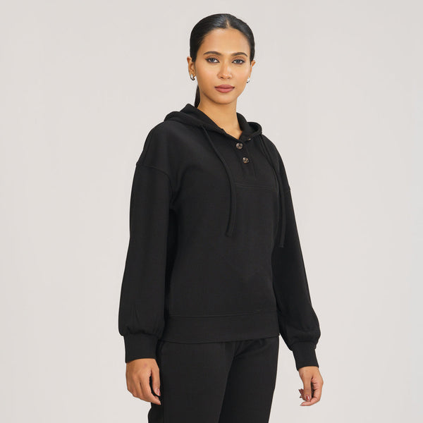 Women's Black Hoodie