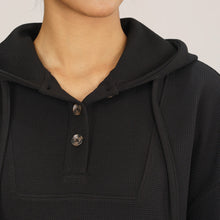 Load image into Gallery viewer, Women&#39;s Black Hoodie
