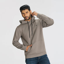 Load image into Gallery viewer, Men&#39;s Grey Jacquard Hoodie
