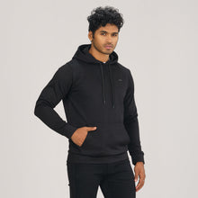 Load image into Gallery viewer, Men&#39;s Black Jacquard Hoodie
