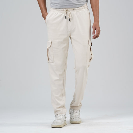 Mens Beige Joggers