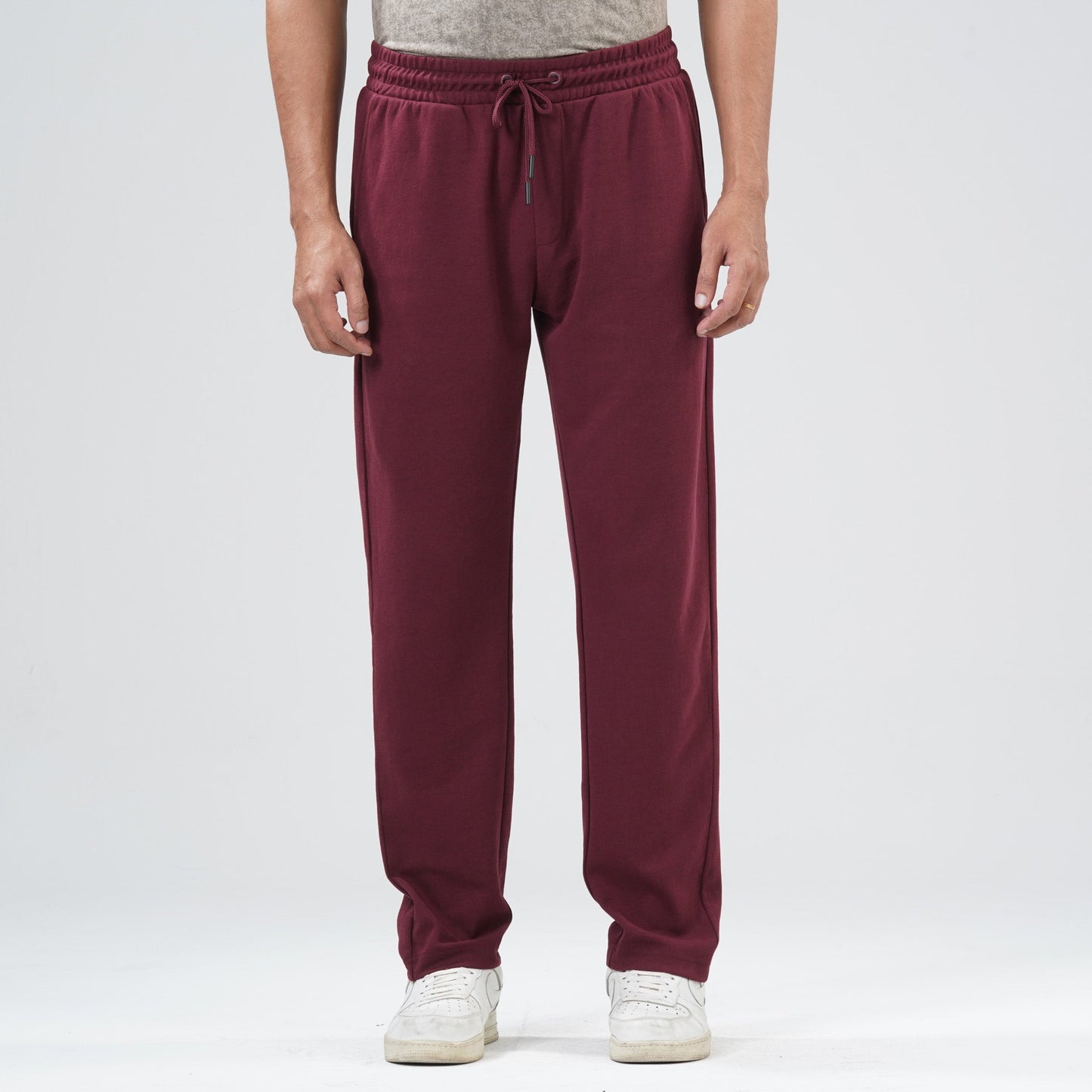 Mens Maroon Joggers
