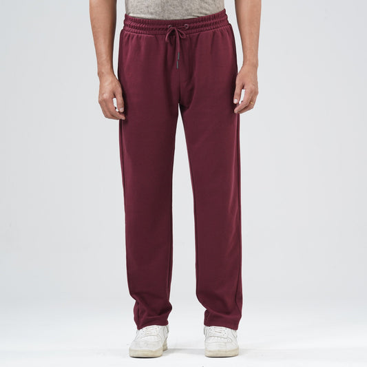 Mens Maroon Joggers