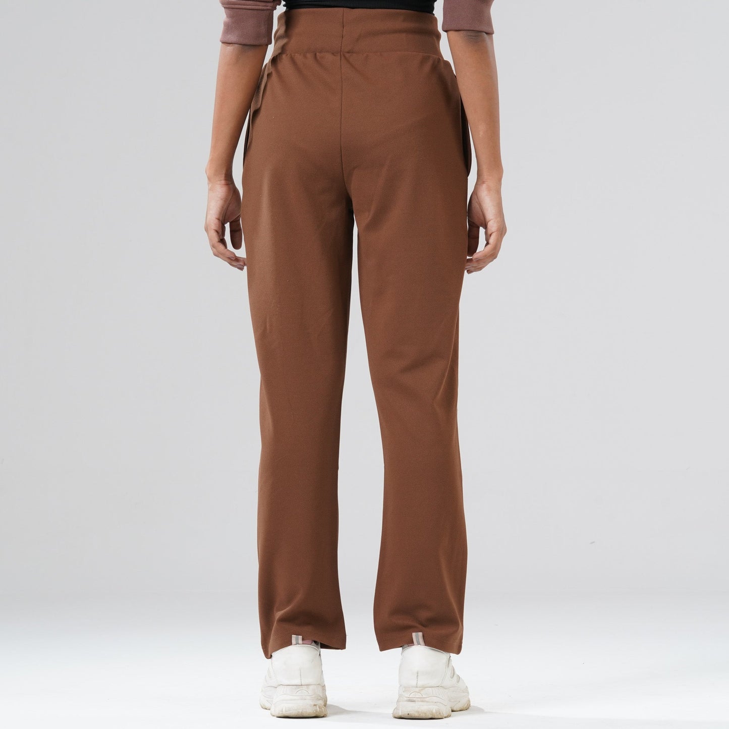 Womens Brown Joggers