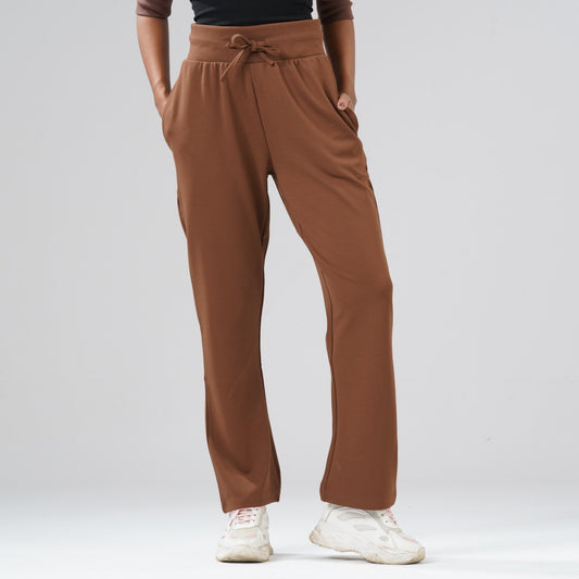 Womens Brown Joggers
