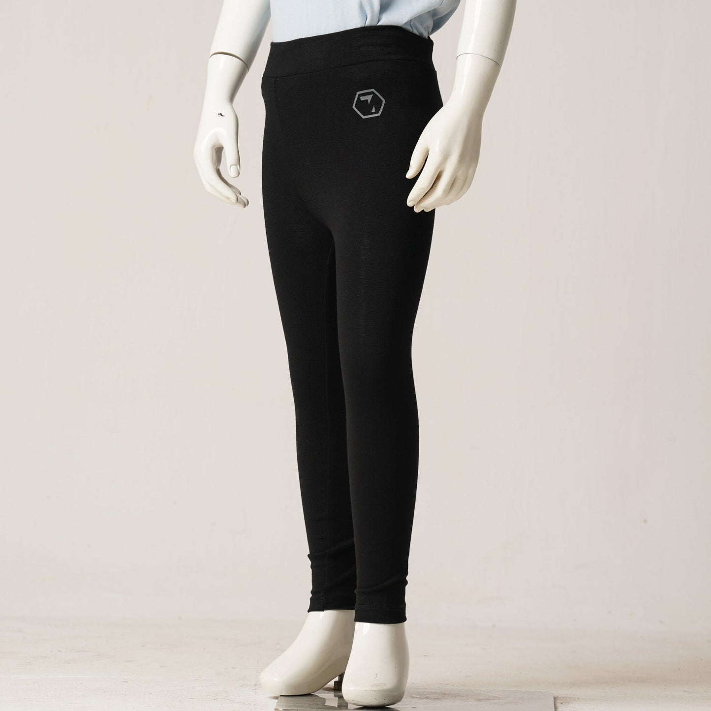 BABY GIRLS LEGGINS-BLACK