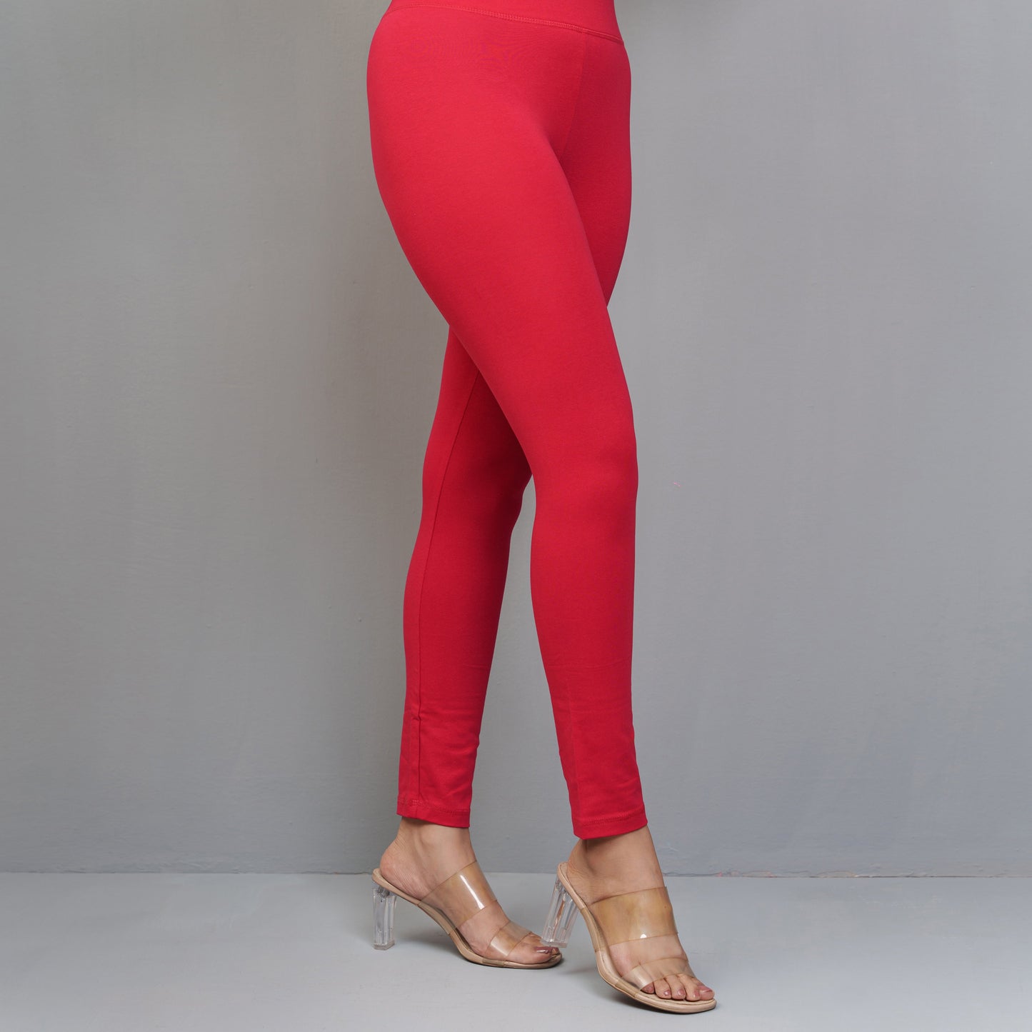 Womens  Red Leggings