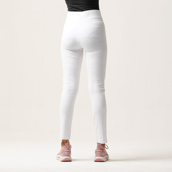 LADIES LEGGINGS-WHITE