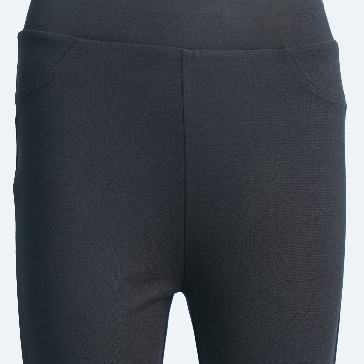 Women's Black Basic Leggings