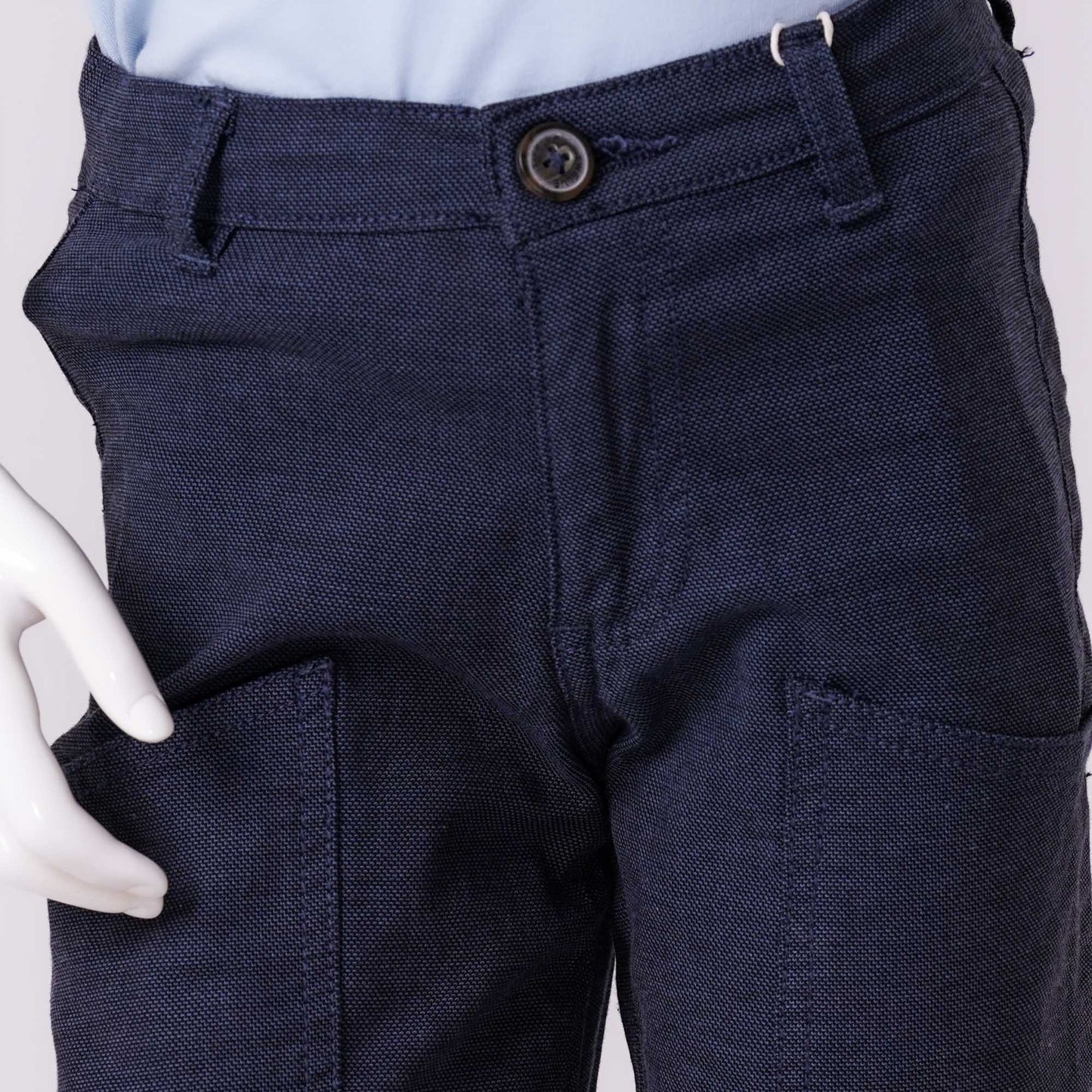 Girls Navy Long Pant