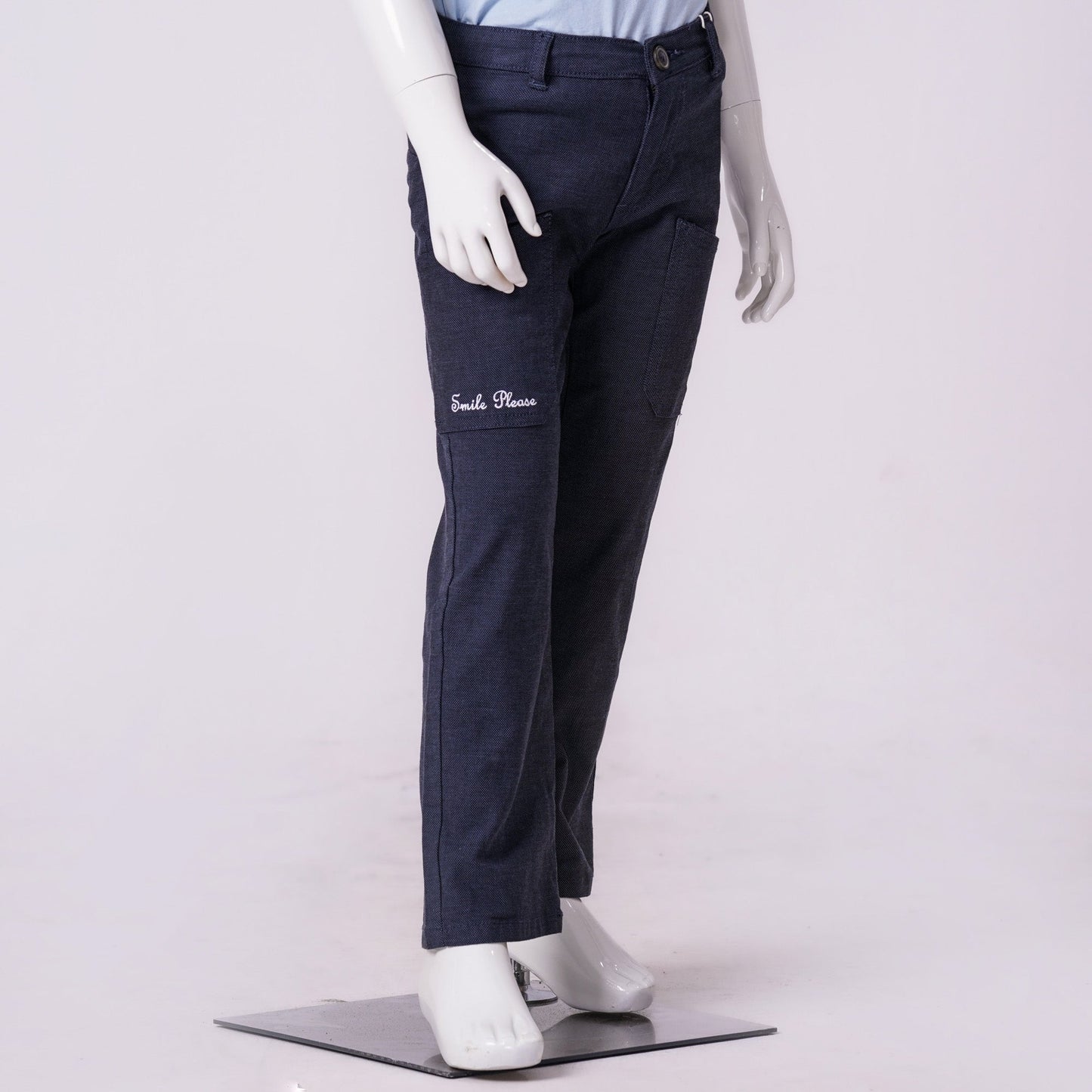 Girls Navy Long Pant