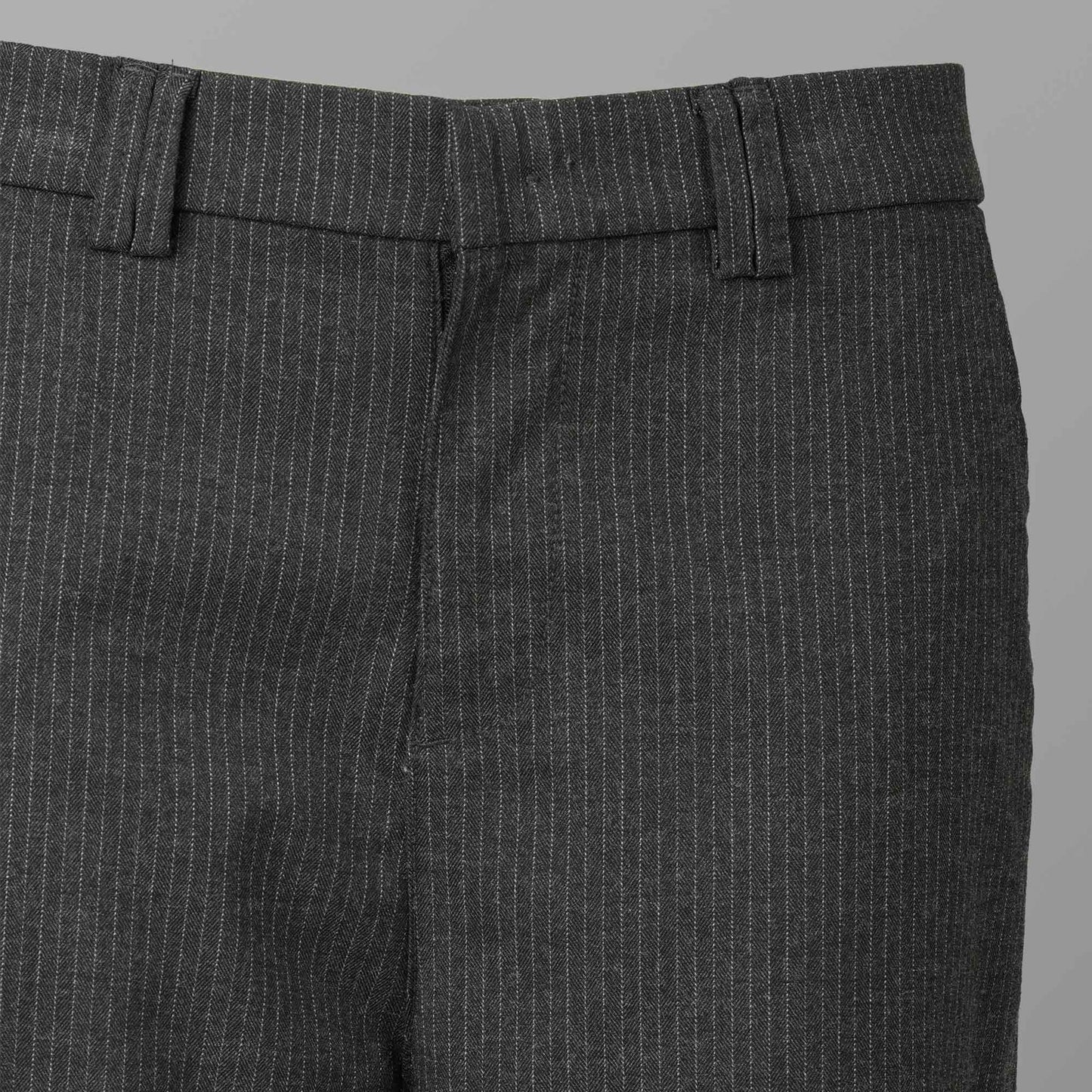 Women Grey Strip Pant