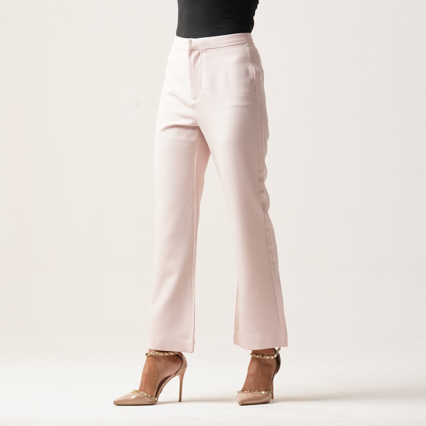 Womens Pant-Light Pink