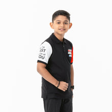 Load image into Gallery viewer, Boys Black Polo Shirt
