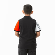 Load image into Gallery viewer, Boys Black Polo Shirt
