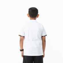 Load image into Gallery viewer, Boys White Polo T-Shirt
