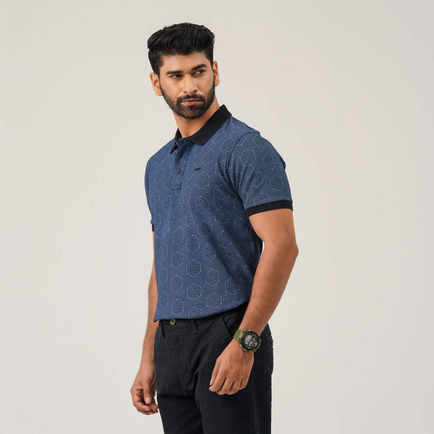 Mens Dark Navy Polo