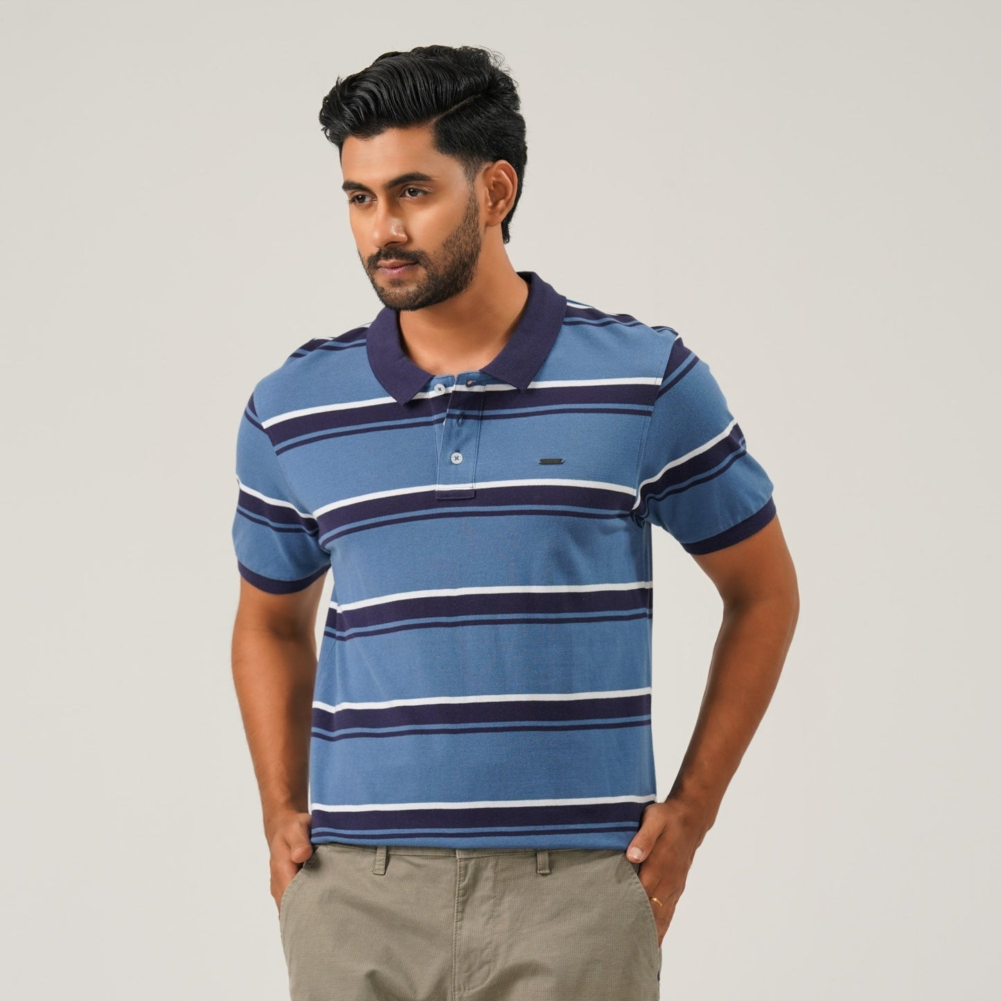 Mens Navy Polo