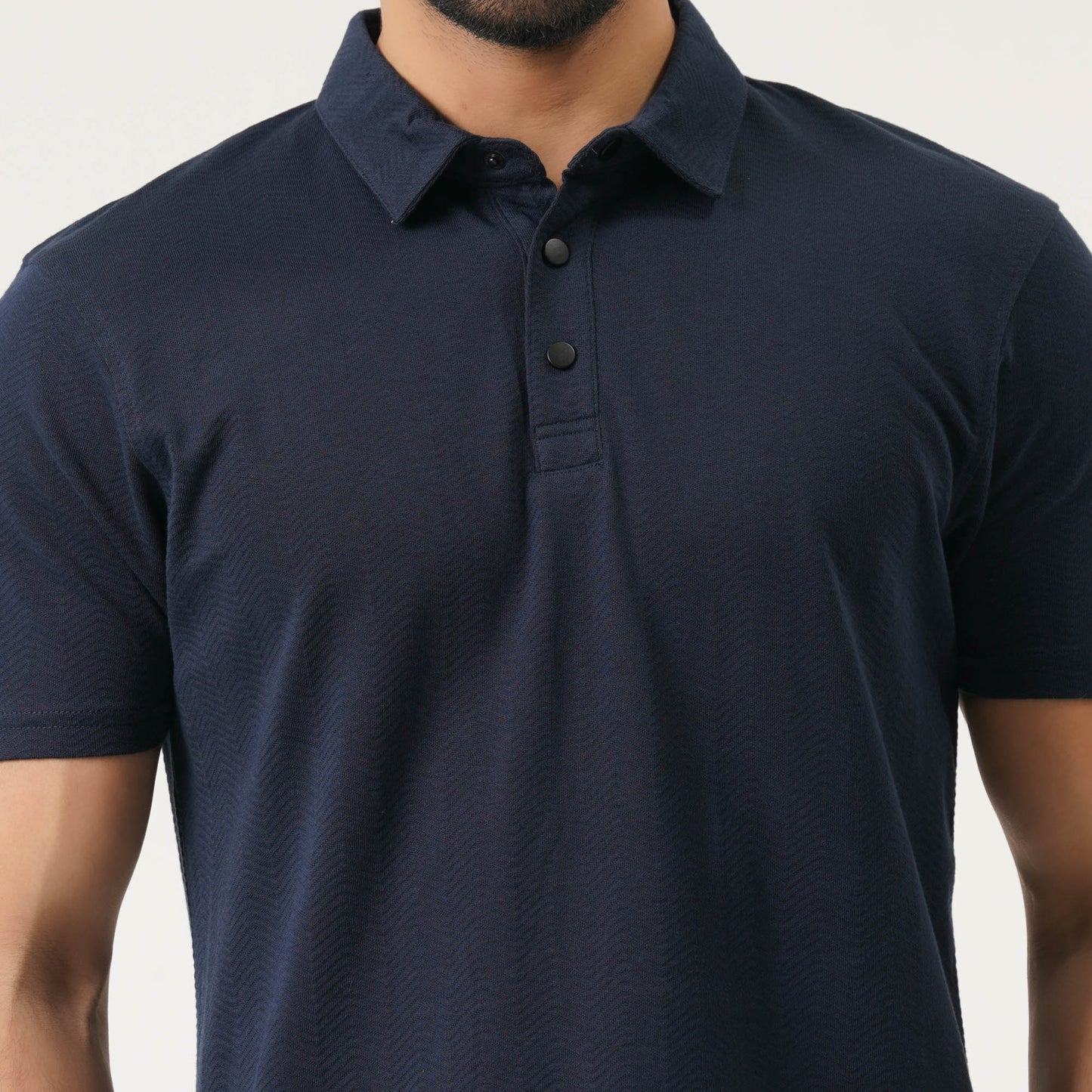 Mens Navy Polo T-Shirt